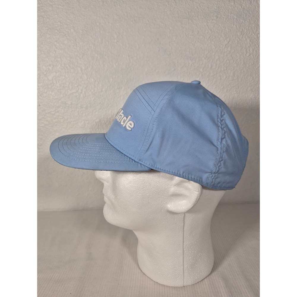 TaylorMade Golf Horizon Snapback Cap Hat Light Blue White Embroidered